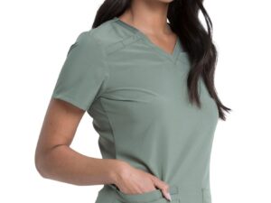 Dickies EDS Essentials Women's V-Neck Scrub Set - DK615 DK005 - Image 3