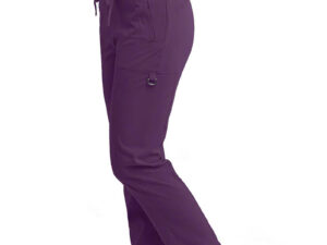 Grey's Anatomy by BARCO Spandex STRETCH Kim Women's Mock Wrap Scrub Top and Back Elastic Cargo Scrub Pants-GRST001 GRSP500 - Image 4