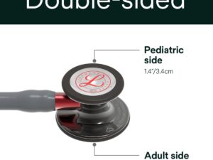 6183 LIMITED EDITION 3M™ Littmann® Cardiology IV™ Diagnostic Stethoscope, Limited Edition, Gray Tube, 27 inch - Image 3