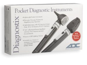 ADC Diagnostix™ 5110E Pocket Diagnostic Compact, single-handle 2.5V Otoscope/Ophthalmoscope Set - Image 5